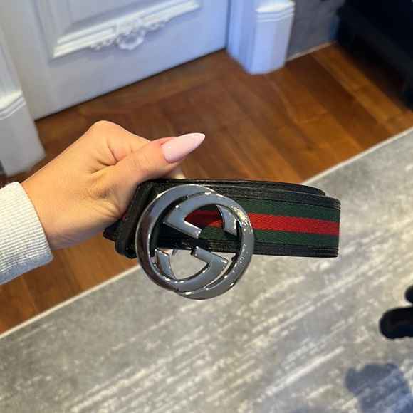 GUCCI LOGO BELT - Picture 2 of 5